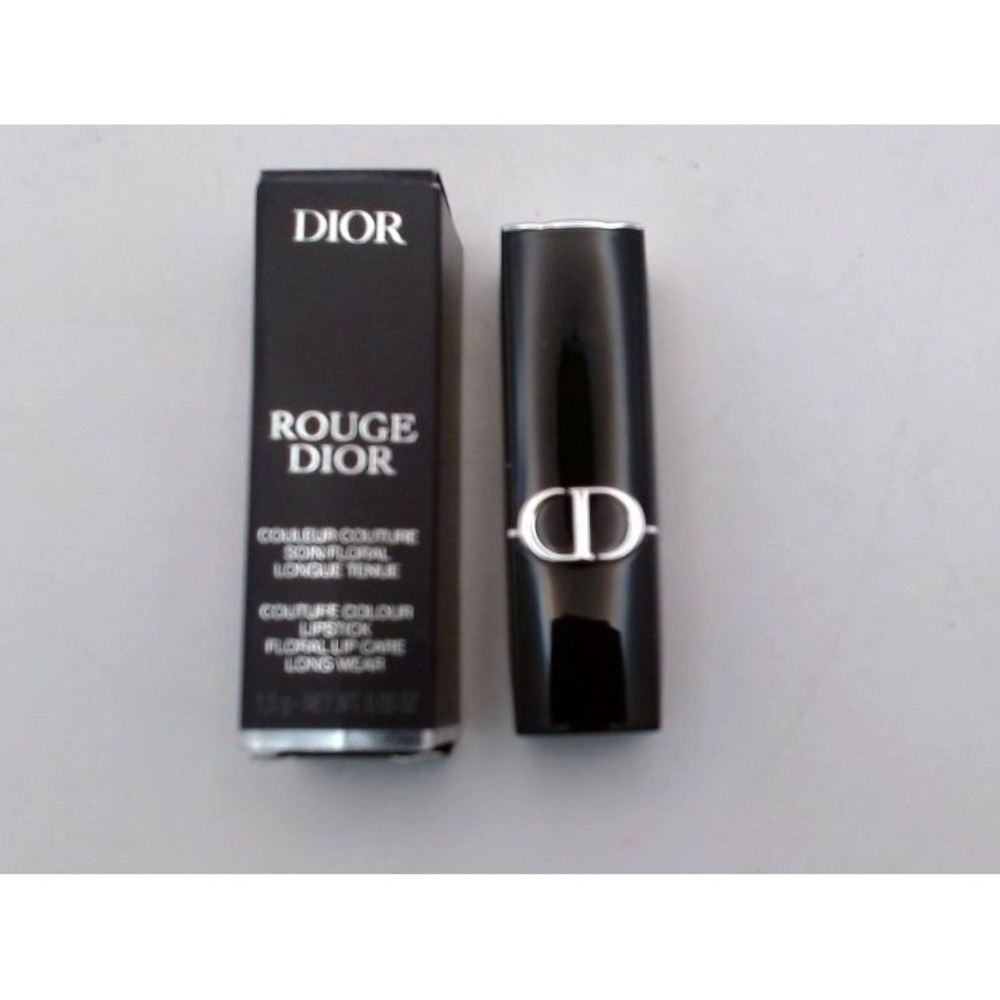 Dior-Rouge Dior, Couture Colour Lipstick,999 Satin, Travel Size,BRAND NEW IN BOX